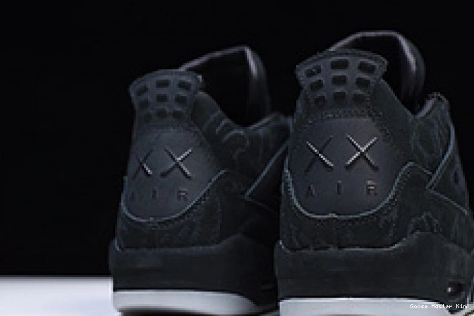 Nike 4 Jordan Air kaws 930155 black 001 retro 0803